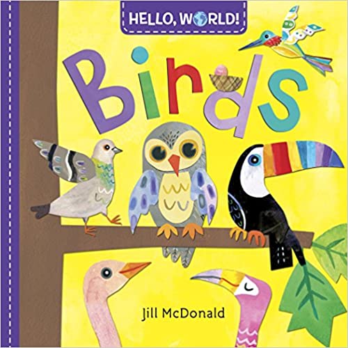 January book recommendations. The front cover of a book called Hello, World! by Jill McDonald.